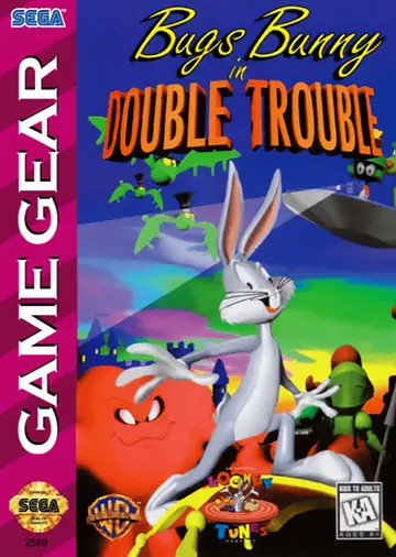 Bugs Bunny in Double Trouble Game Gear box art