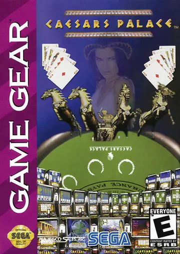 Caesars Palace Game Gear box art