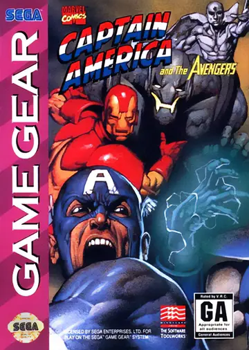 Captain America and The Avengers box art