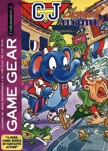 CJ Elephant Fugitive Game Gear box art