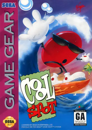 Cool Spot Game Gear box art