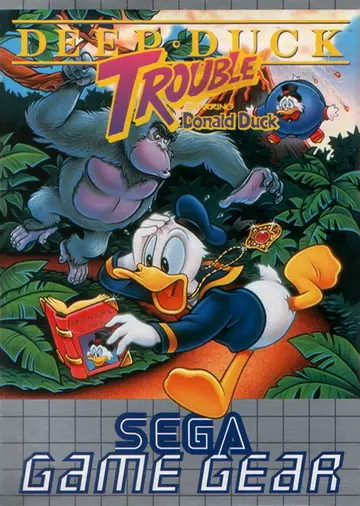 Deep Duck Trouble Starring Donald Duck box art