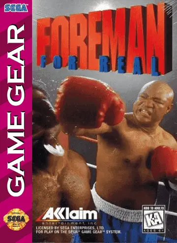 Foreman for Real box art