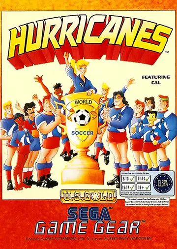Hurricanes Game Gear box art