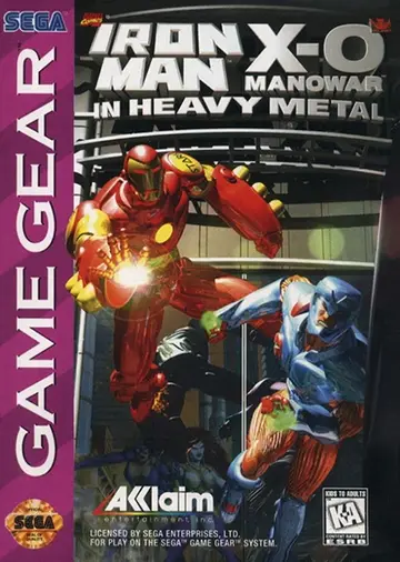 Iron Man X-O Manowar in Heavy Metal box art