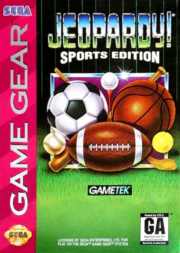 Jeopardy! Sports Edition box art