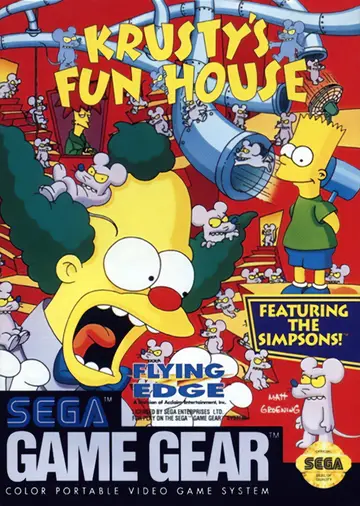 Krusty's Fun House box art