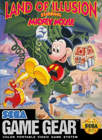 Land of Illusion Starring Mickey Mouse box art