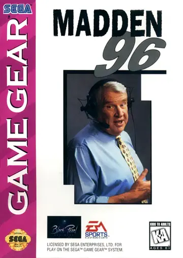Madden 96 box art