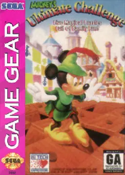 Mickey's Ultimate Challenge box art