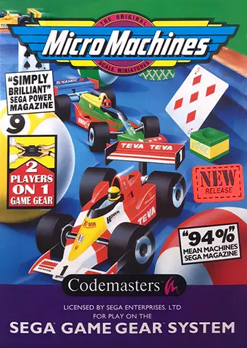 Micro Machines box art