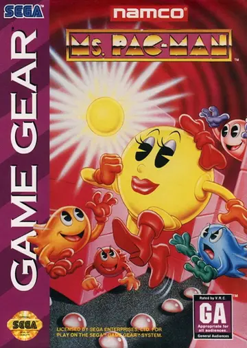 Ms. Pac-Man box art