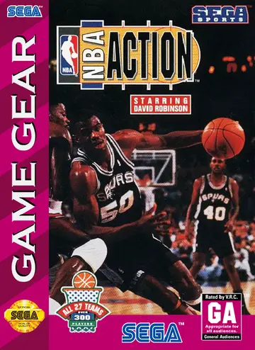NBA Action - Starring David Robinson box art