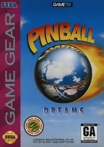 Pinball Dreams box art