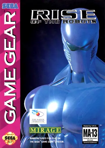 Rise of the Robots Game Gear box art