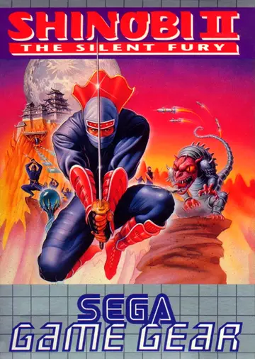 Shinobi II: The Silent Fury box art