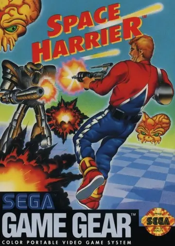 Space Harrier box art