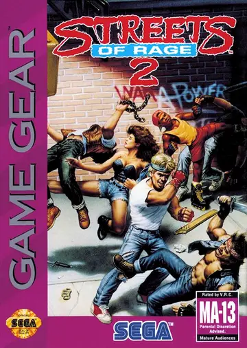 Streets of Rage 2 box art
