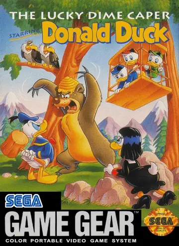 The Lucky Dime Caper Starring Donald Duck box art