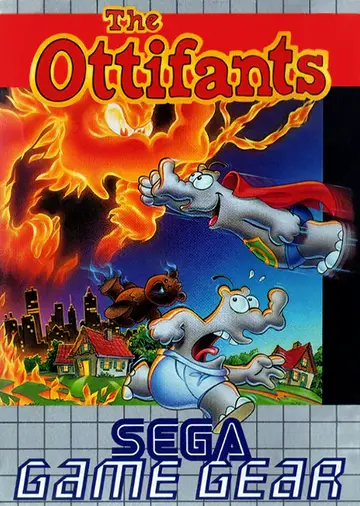 The Ottifants Game Gear box art
