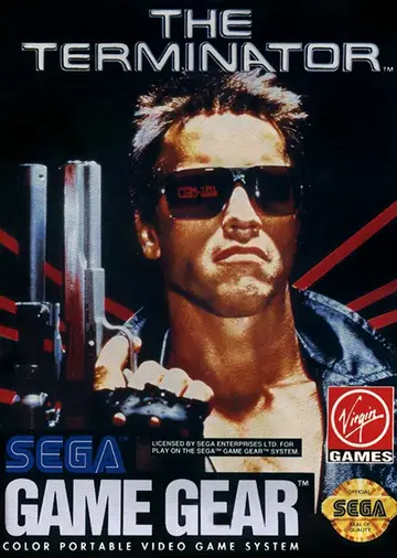 The Terminator Game Gear box art