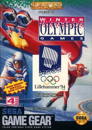 Winter Olympics box art