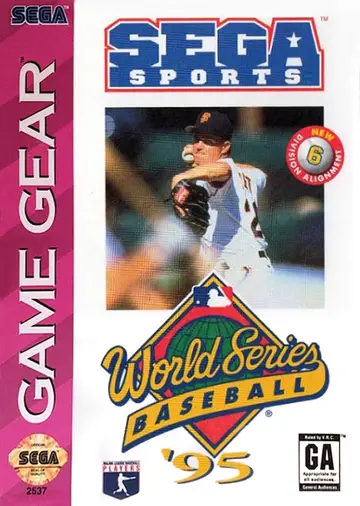 World Series Baseball '95 box art