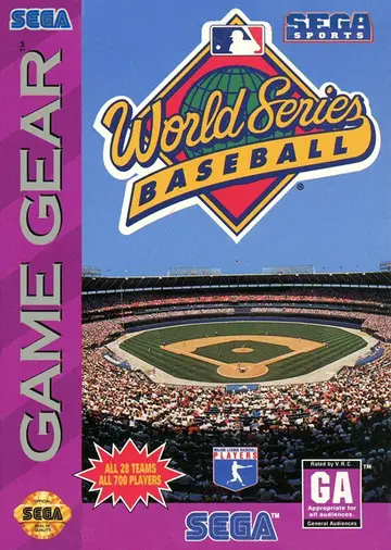 World Series Baseball box art