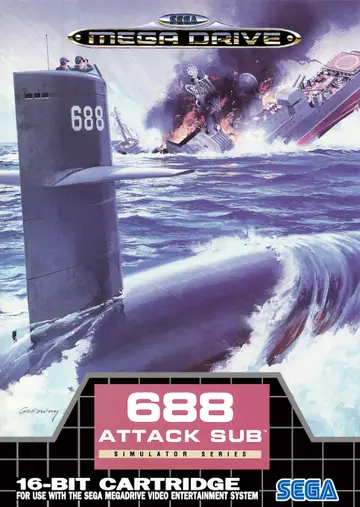 688 Attack Sub box art