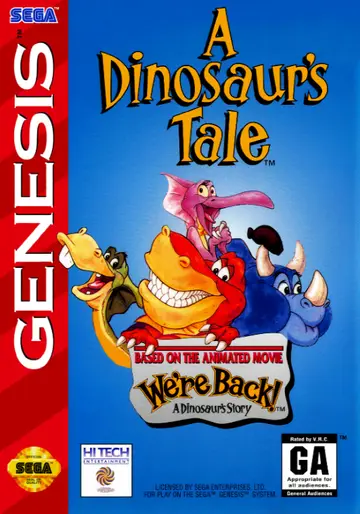 A Dinosaur's Tale box art