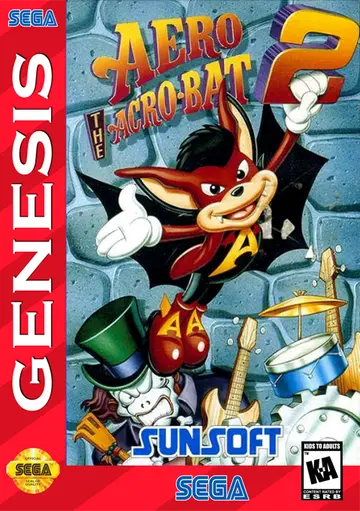 Aero the Acro-Bat 2 box art