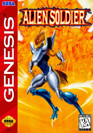 Alien Soldier box art