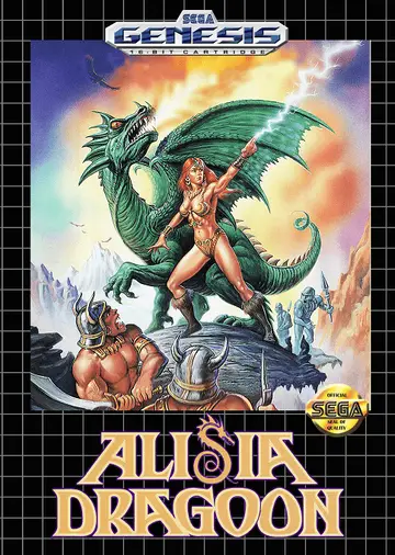 Alisia Dragoon box art