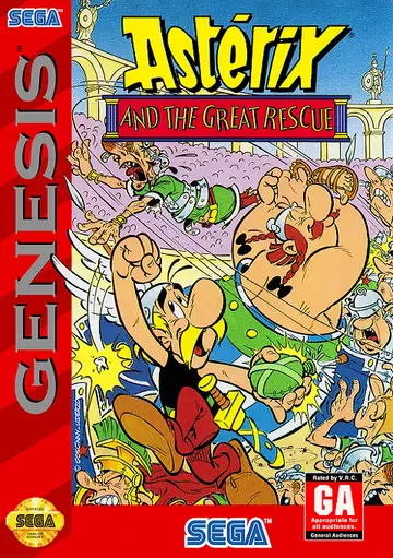 Asterix and the Great Rescue box art