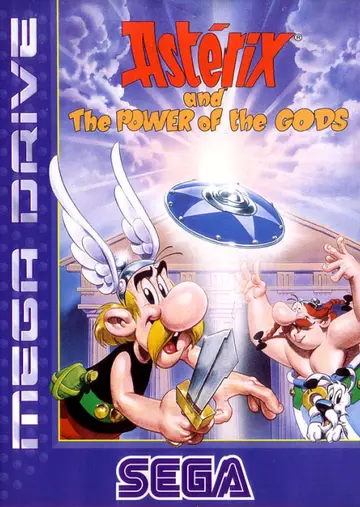 Asterix and the Power of the Gods box art