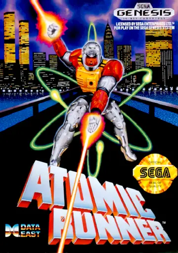 Atomic Runner Genesis box art