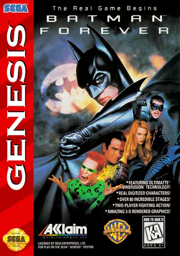 Batman Forever box art