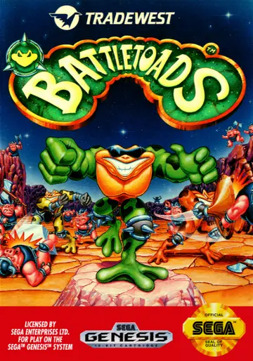 Battletoads box art