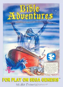 Bible Adventures Genesis box art