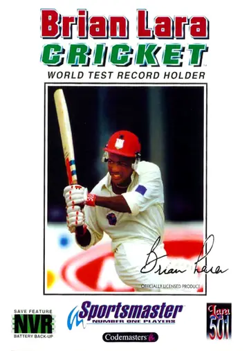 Brian Lara Cricket Genesis box art