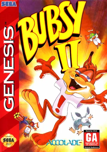 Bubsy 2 box art