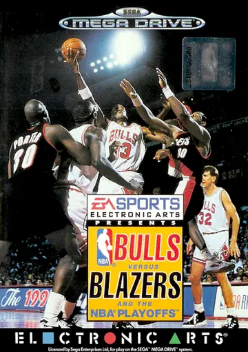 Bulls vs. Blazers and the NBA Playoffs box art