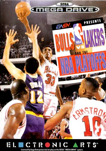 Bulls vs Lakers and the NBA Playoffs box art