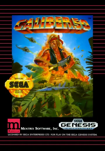 Caliber .50 Genesis box art