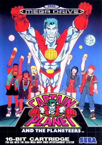 Captain Planet and the Planeteers Genesis box art