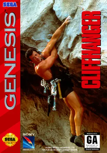 Cliffhanger Genesis box art