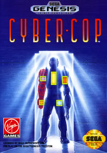 Cyber-Cop Genesis box art
