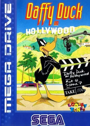 Daffy Duck in Hollywood Genesis box art