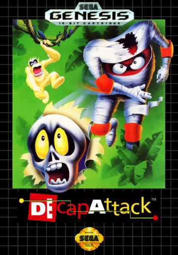 DecapAttack Genesis box art