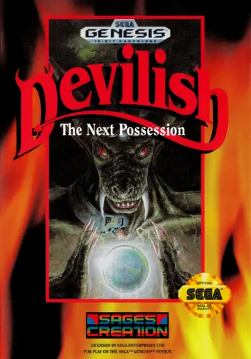Devilish Genesis box art